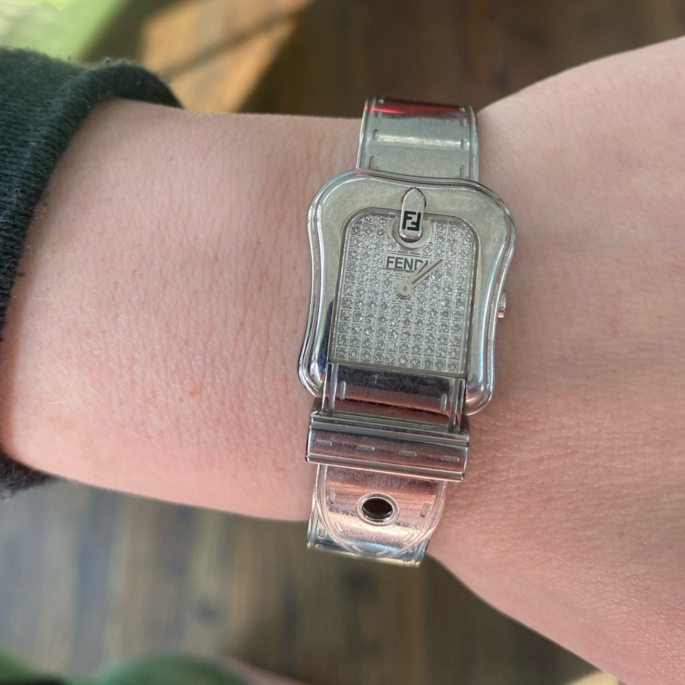 Fendi Orologi Diamond Watch